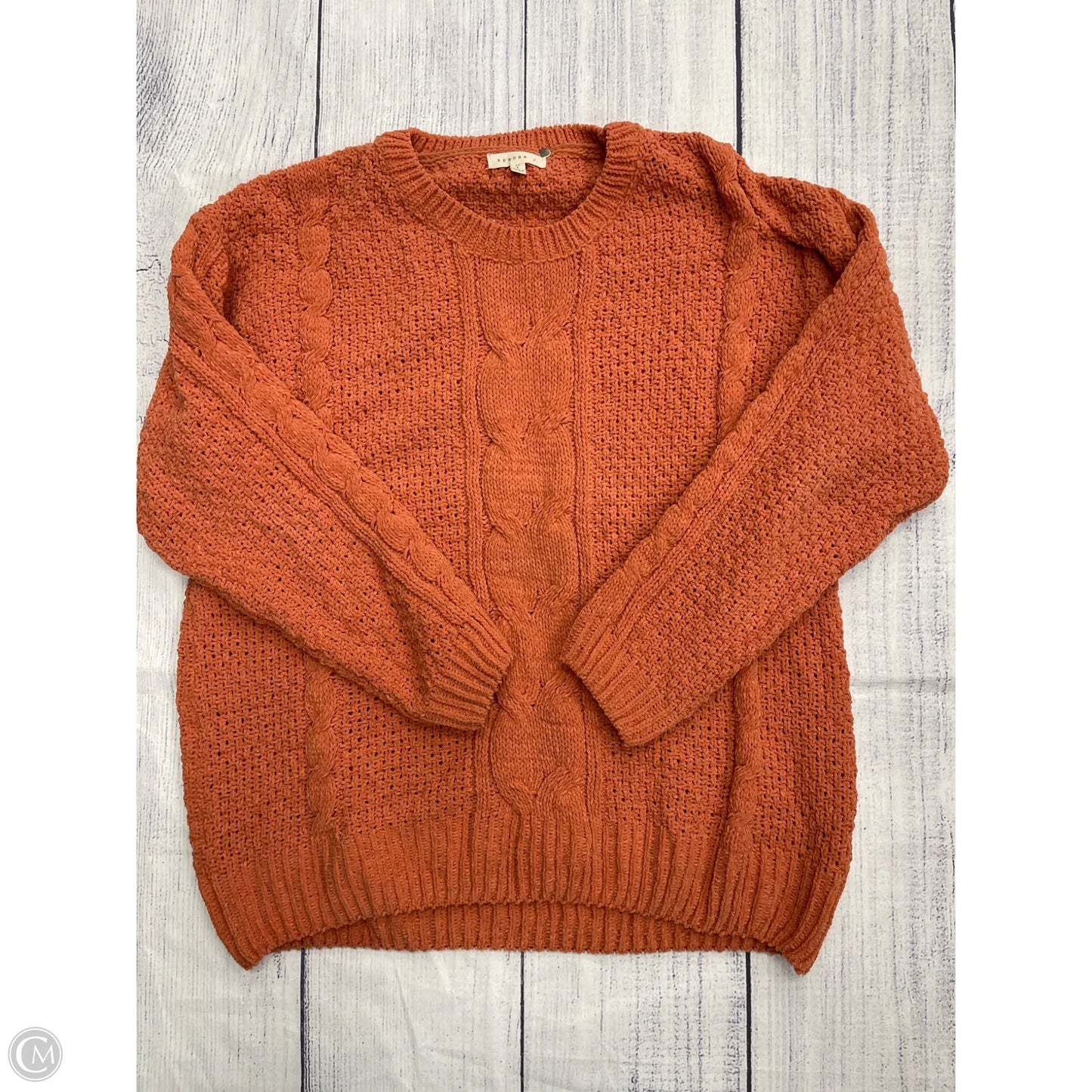 Sweater By Reborn J In Orange, Size: L