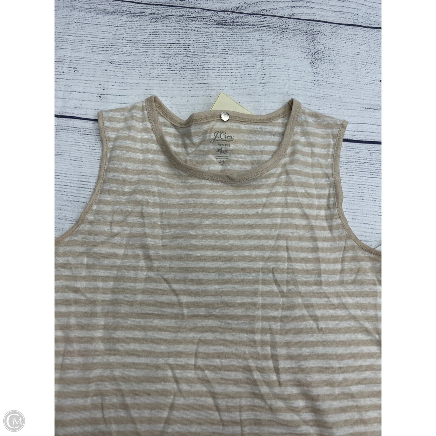 Tank Top By J. Crew In Tan, Size: Xxs
