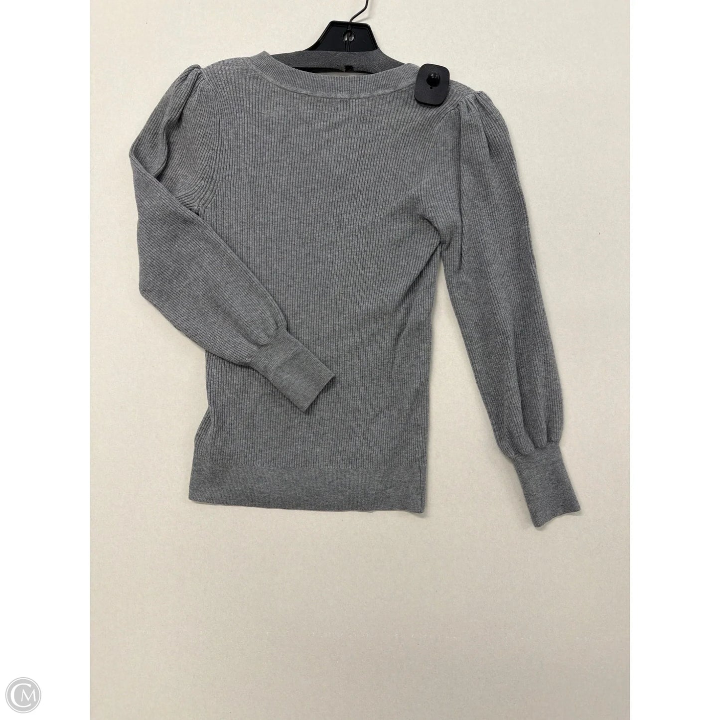 Top Long Sleeve By Loft In Grey, Size: Sp