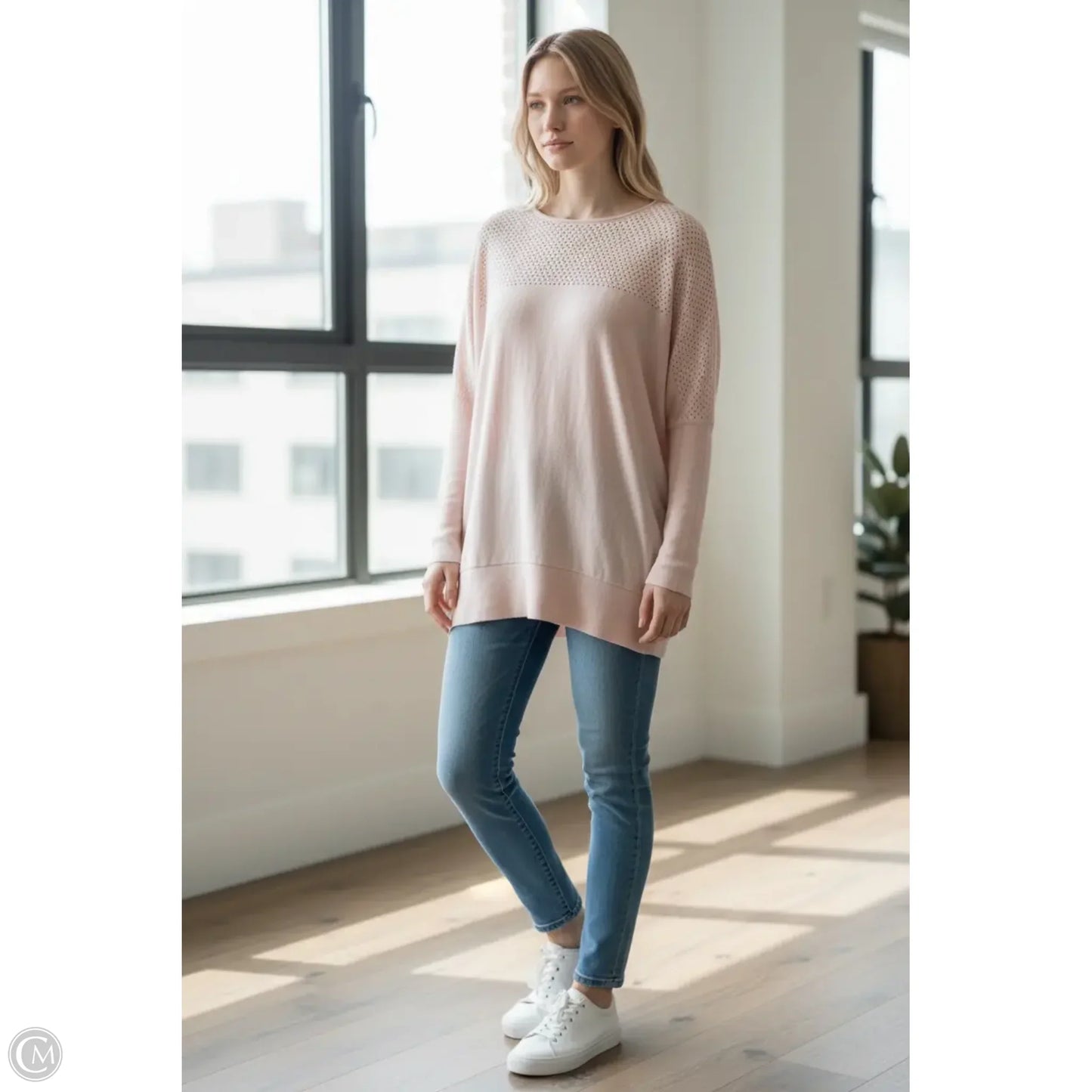 Sweater By Calia In Pink, Size: S