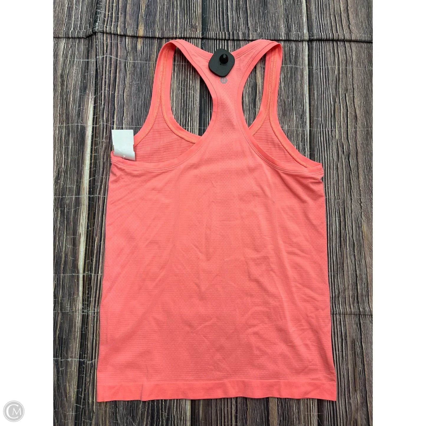 Athletic Tank Top By Lululemon In Pink, Size: 8