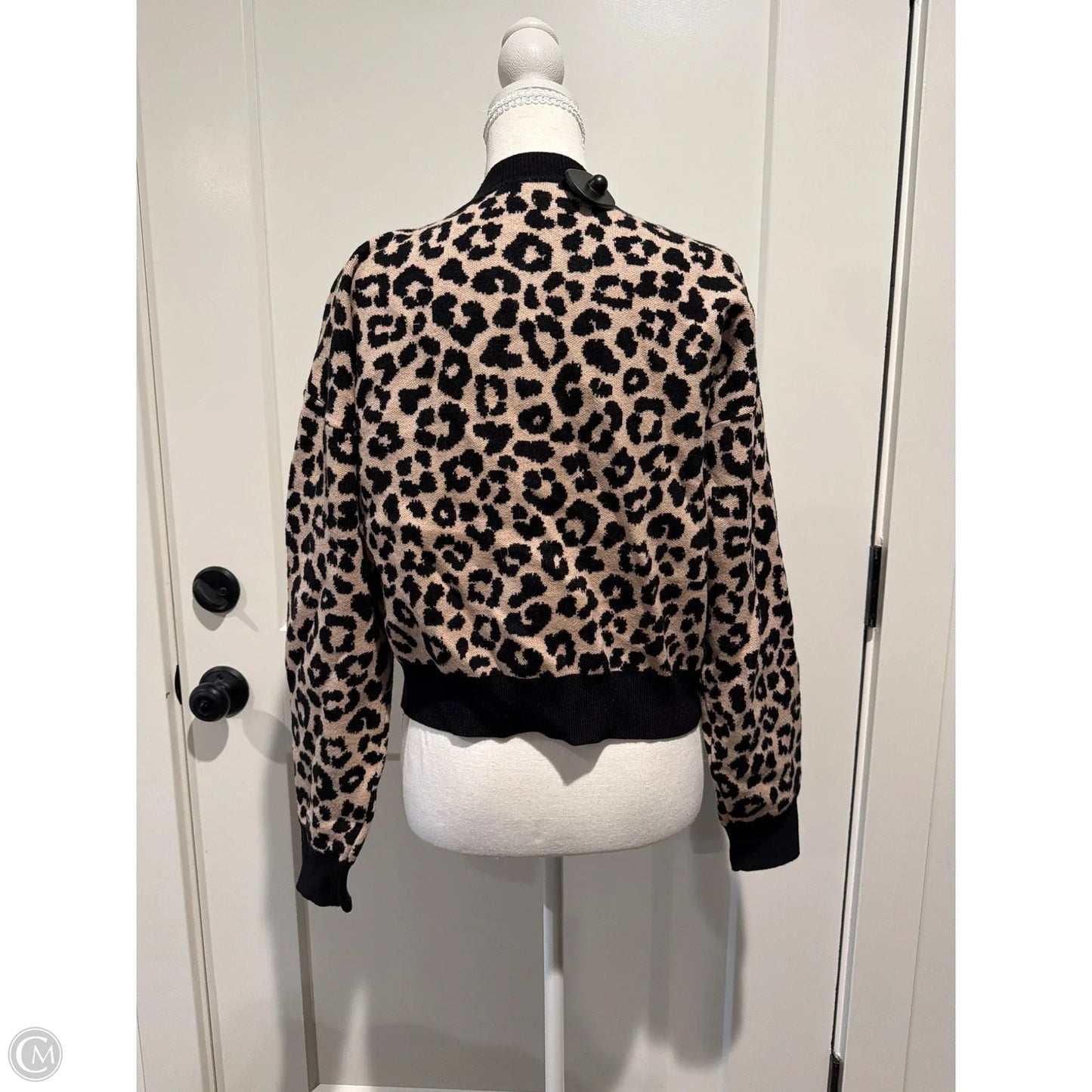 Cardigan By Vici In Animal Print, Size: S