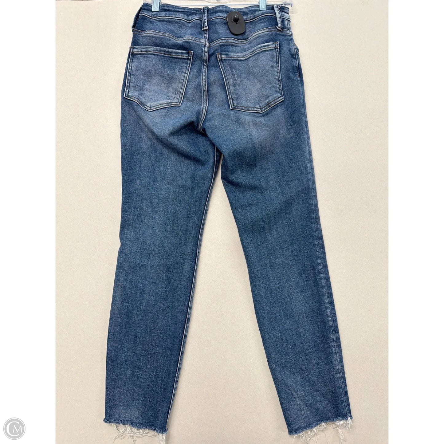 Jeans Straight By Kut In Blue Denim, Size: 4