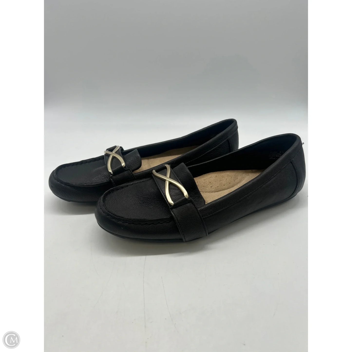Shoes Flats By Clothes Mentor In Black, Size: 9.5
