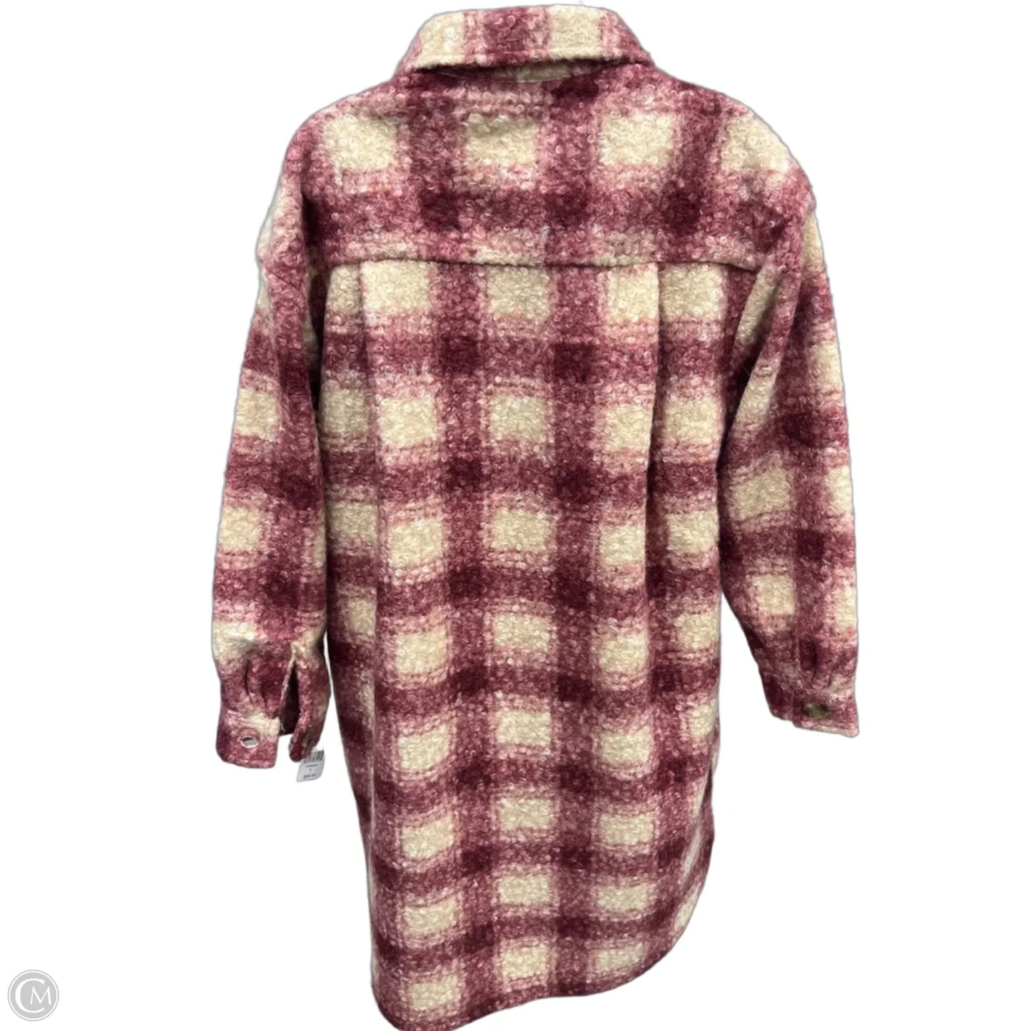Coat Other By Grace + Karma In Pink & Tan, Size: L