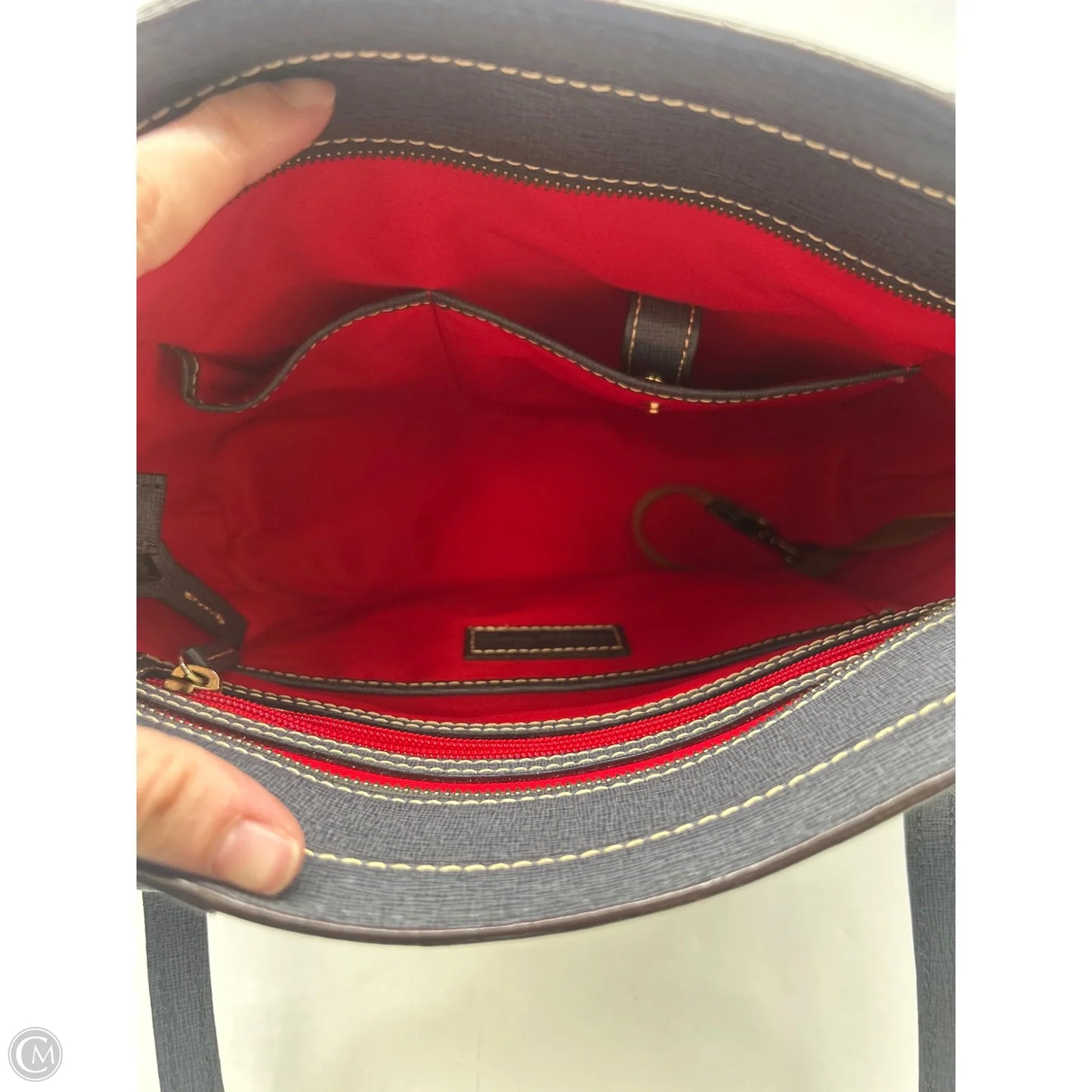Handbag Designer By Dooney And Bourke, Size: Large