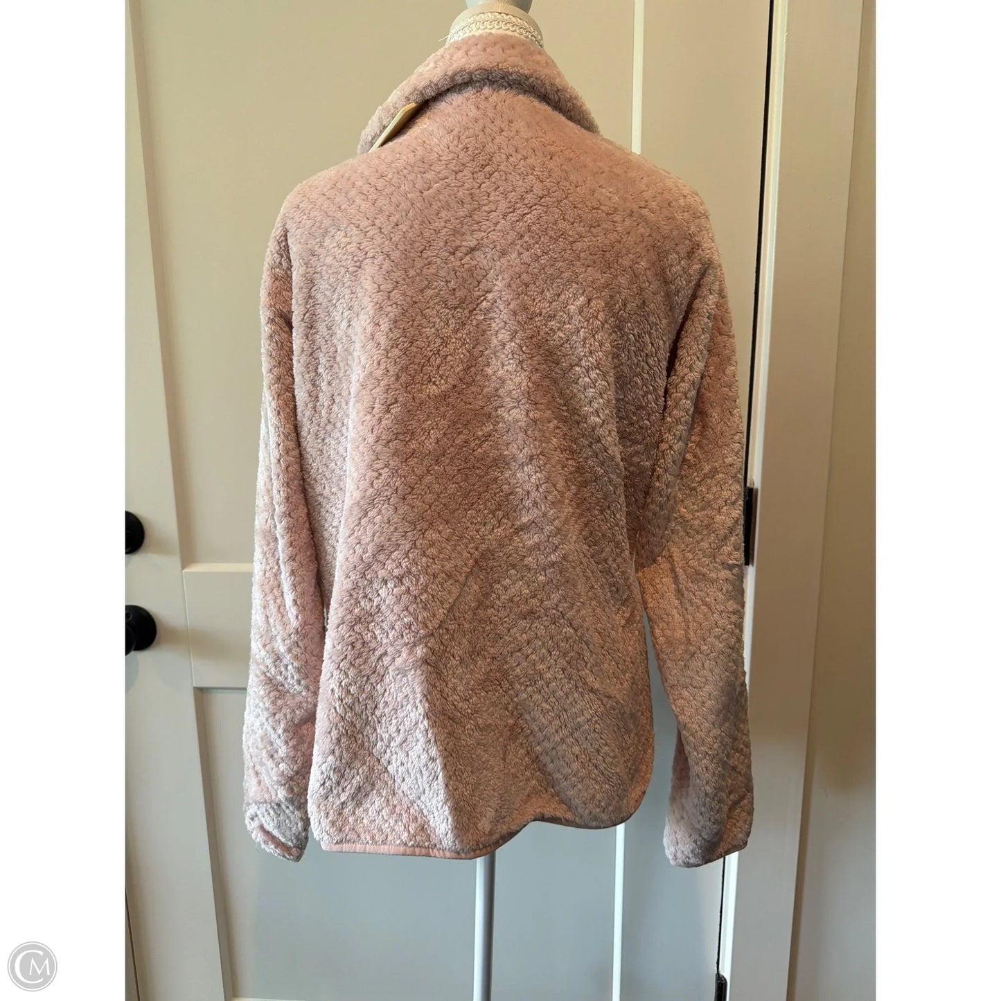 Jacket Fleece By Columbia In Pink, Size: L