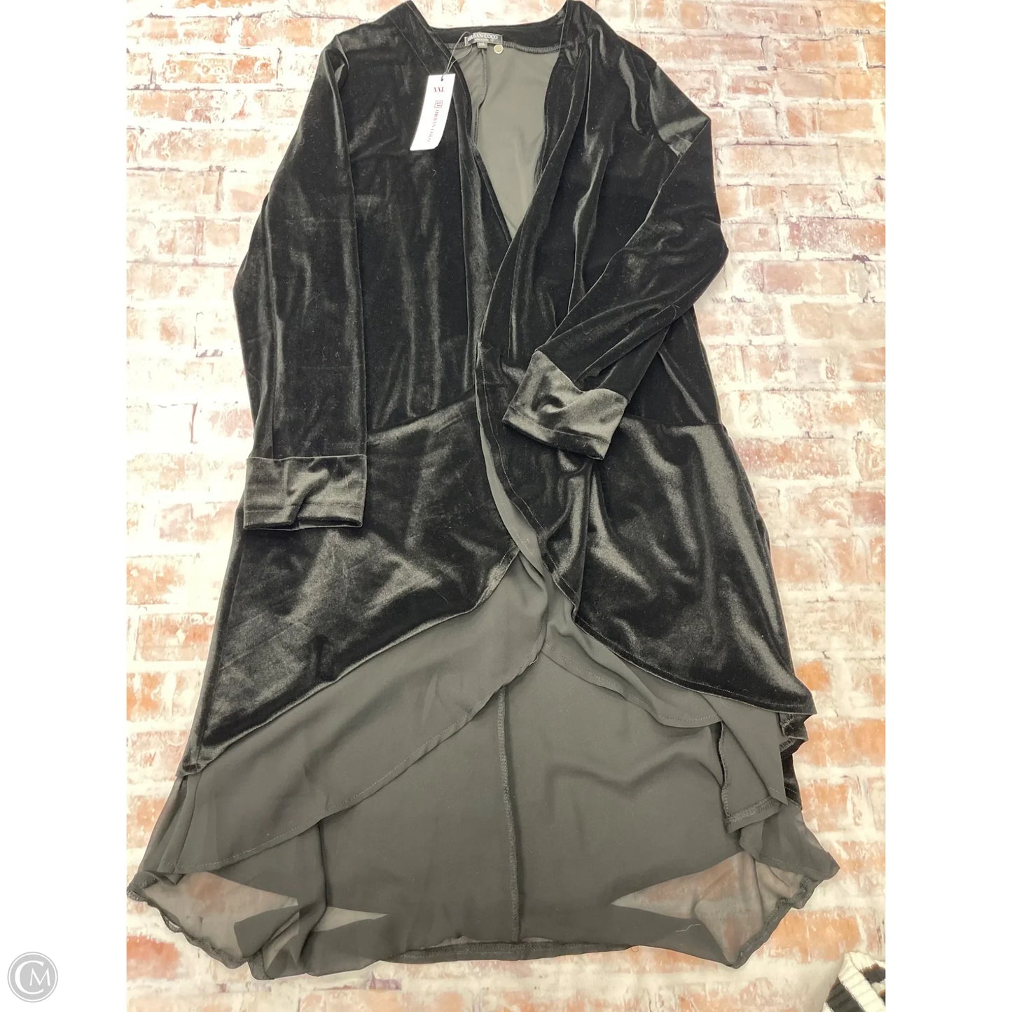 Cardigan By Urban Coco In Black, Size: 2x