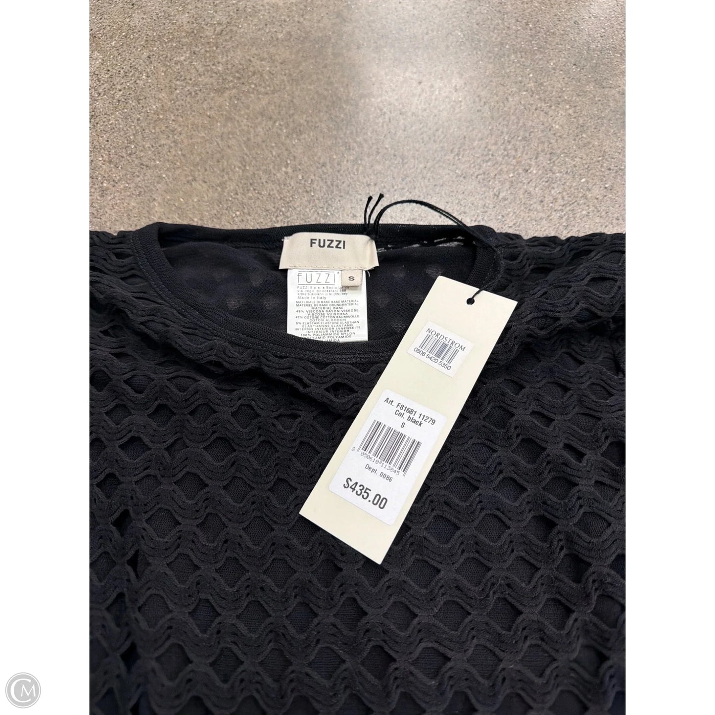 Top Long Sleeve By Clothes Mentor In Black, Size: S