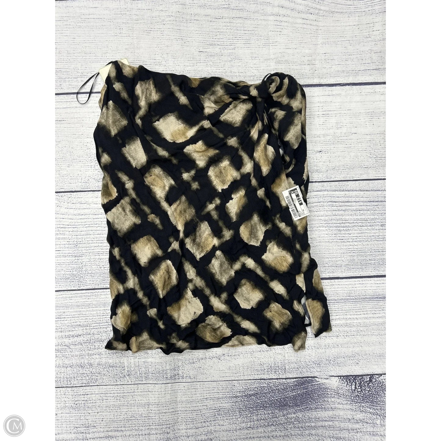 Top Short Sleeve By Zara In Black, Size: Xs
