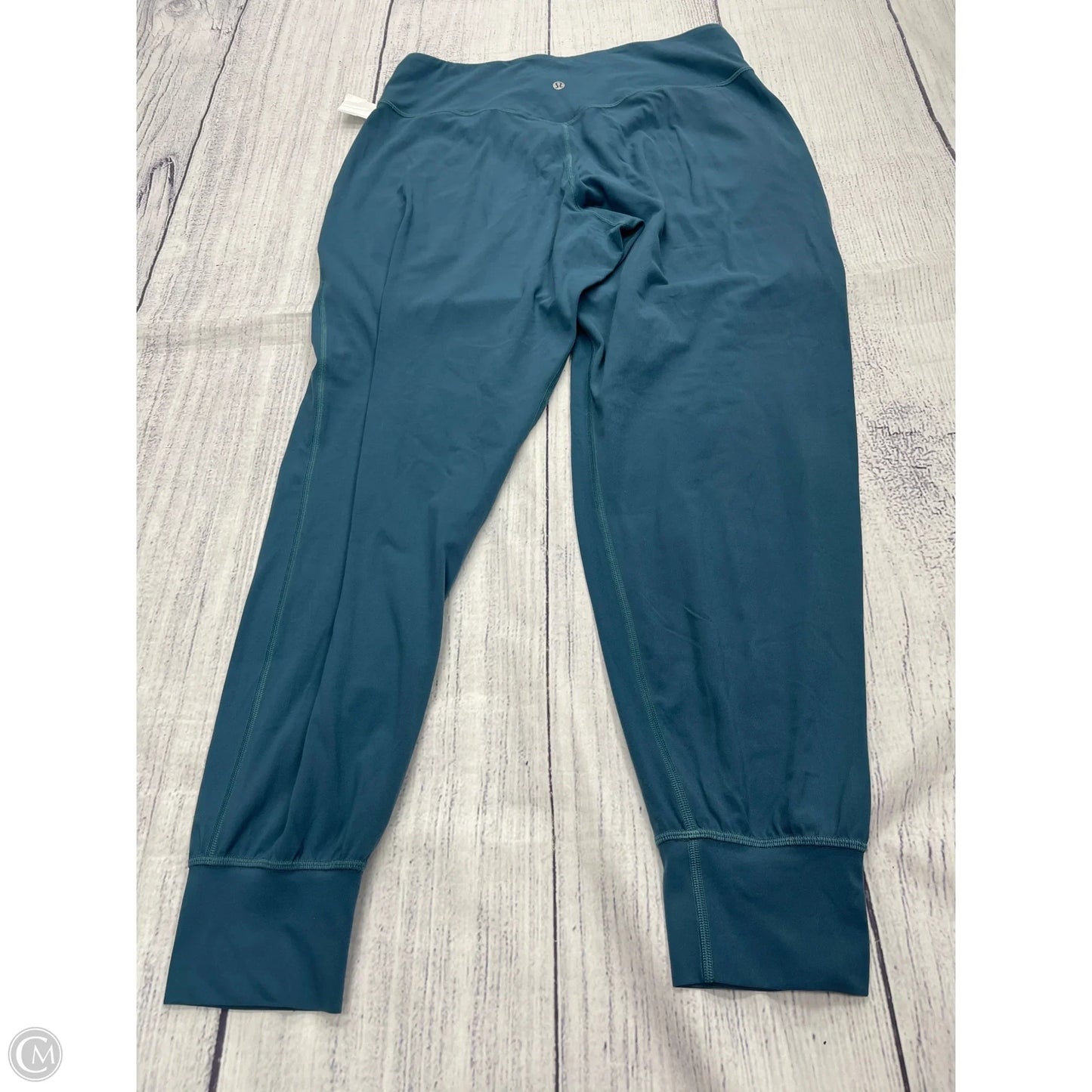 Athletic Leggings By Lululemon In Blue, Size: 12