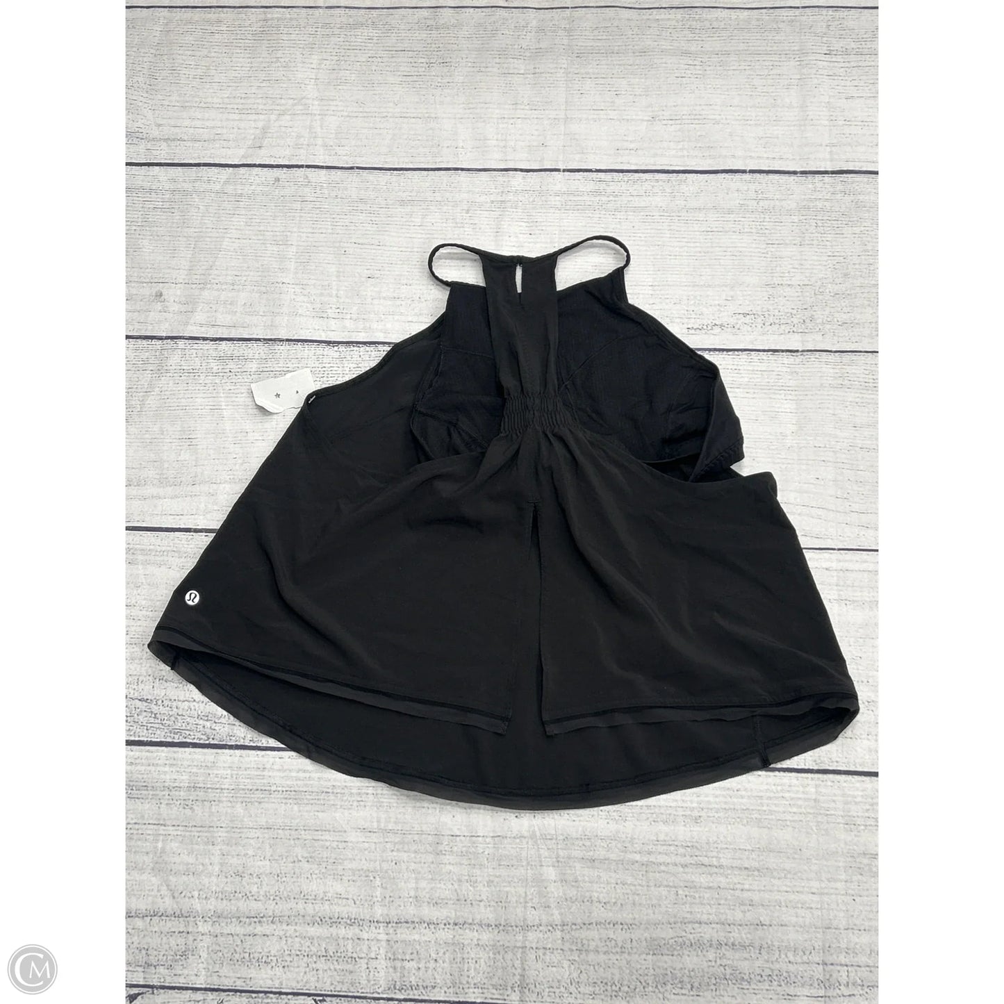 Athletic Tank Top By Lululemon In Black, Size: M