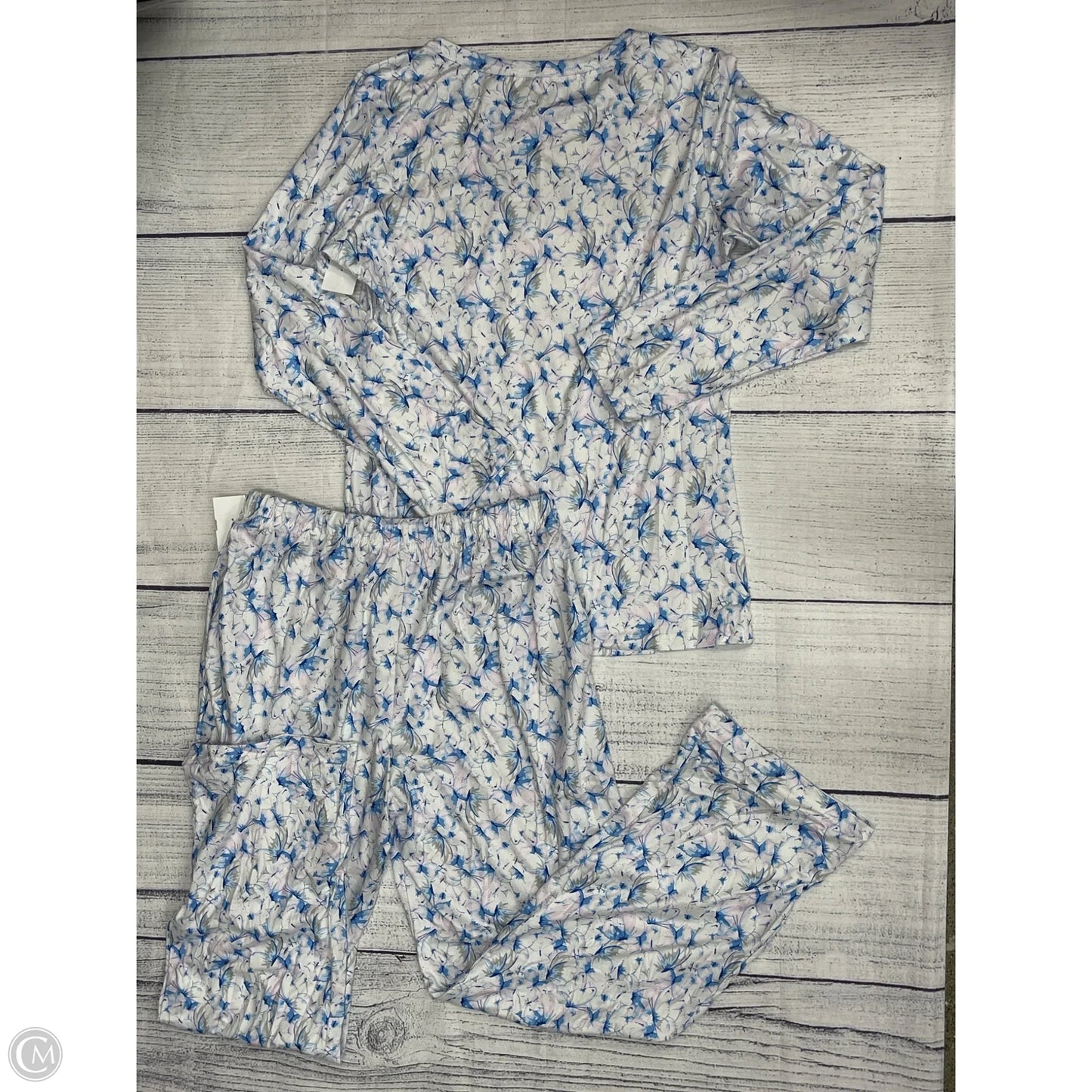 Pajamas 2pc By Ekouaer In White, Size: M