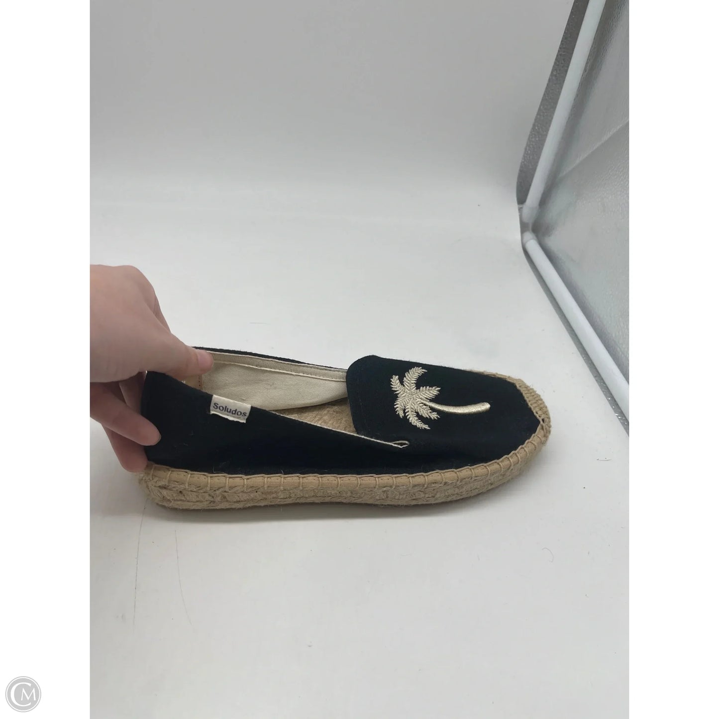 Shoes Flats By Soludos In Black, Size: 7.5