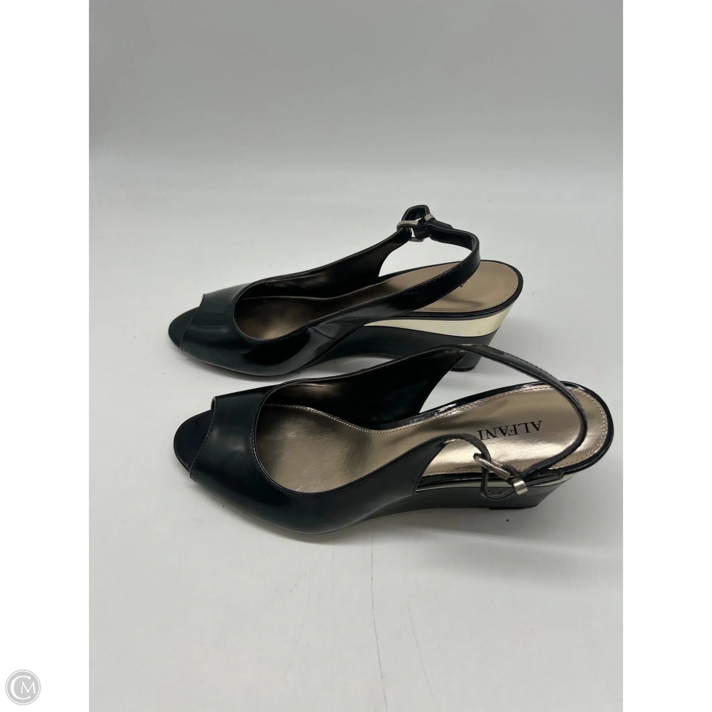 Shoes Heels Platform By Alfani In Black, Size: 8