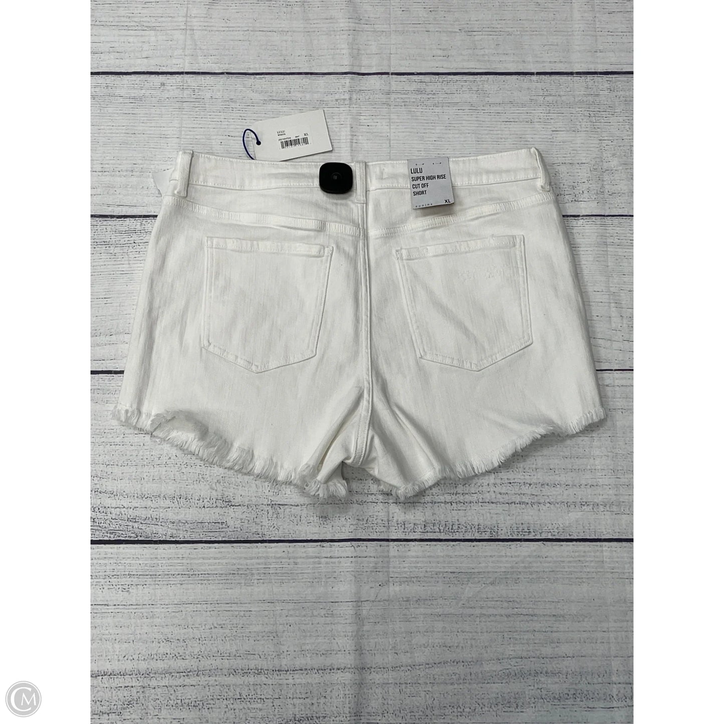 Shorts By Eunina In White, Size: Xl