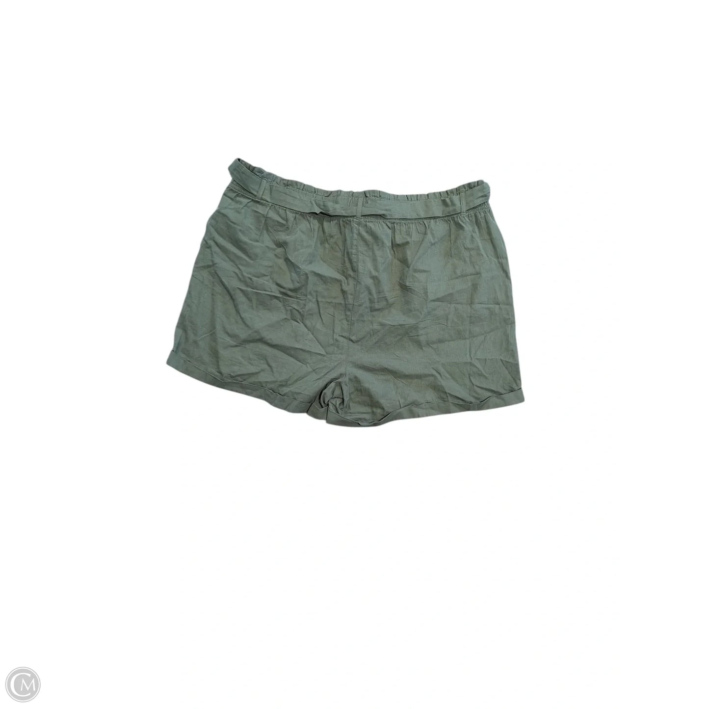 Shorts By Falls Creek In Green, Size: 3x