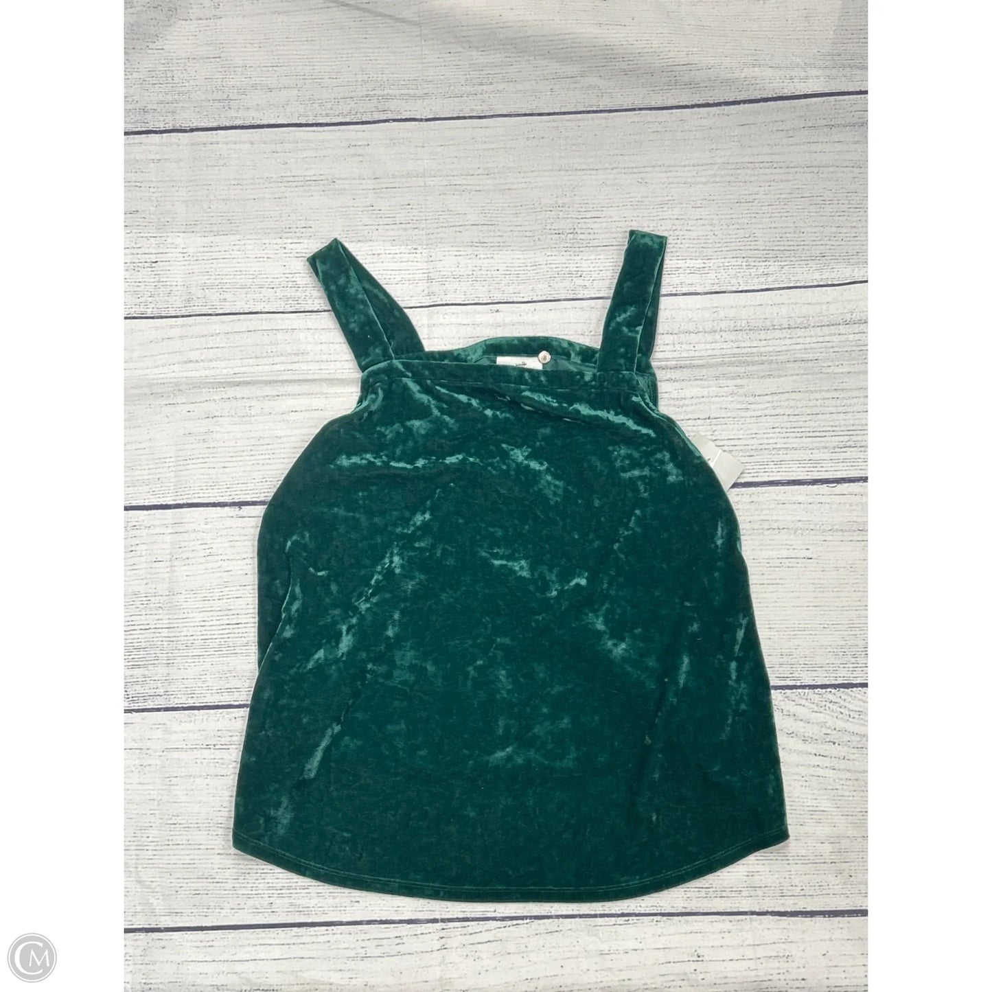 Tank Top By J. Jill In Green, Size: Mp