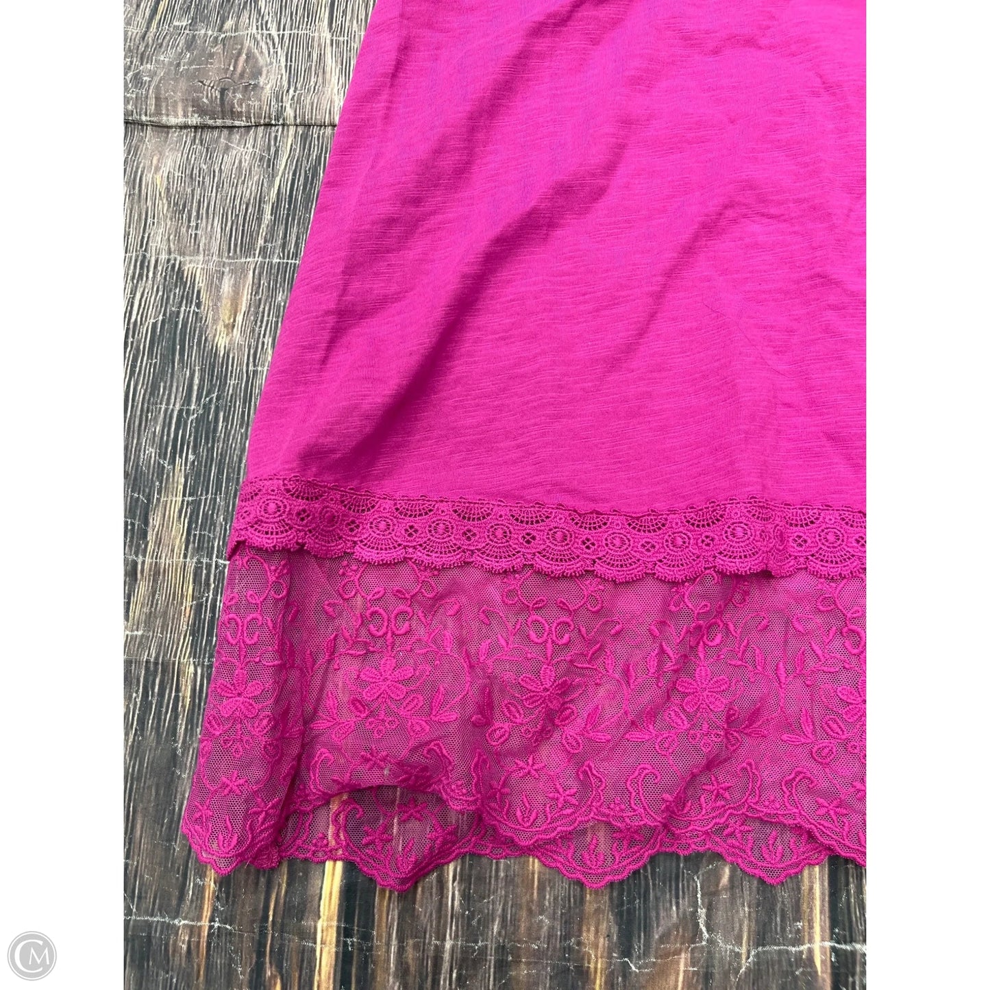 Tank Top By Logo In Purple, Size: S