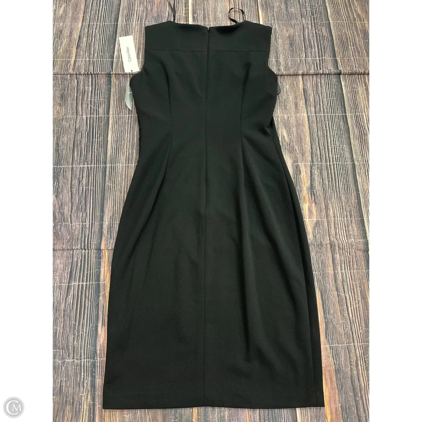 Dress Work By Calvin Klein In Black, Size: 4