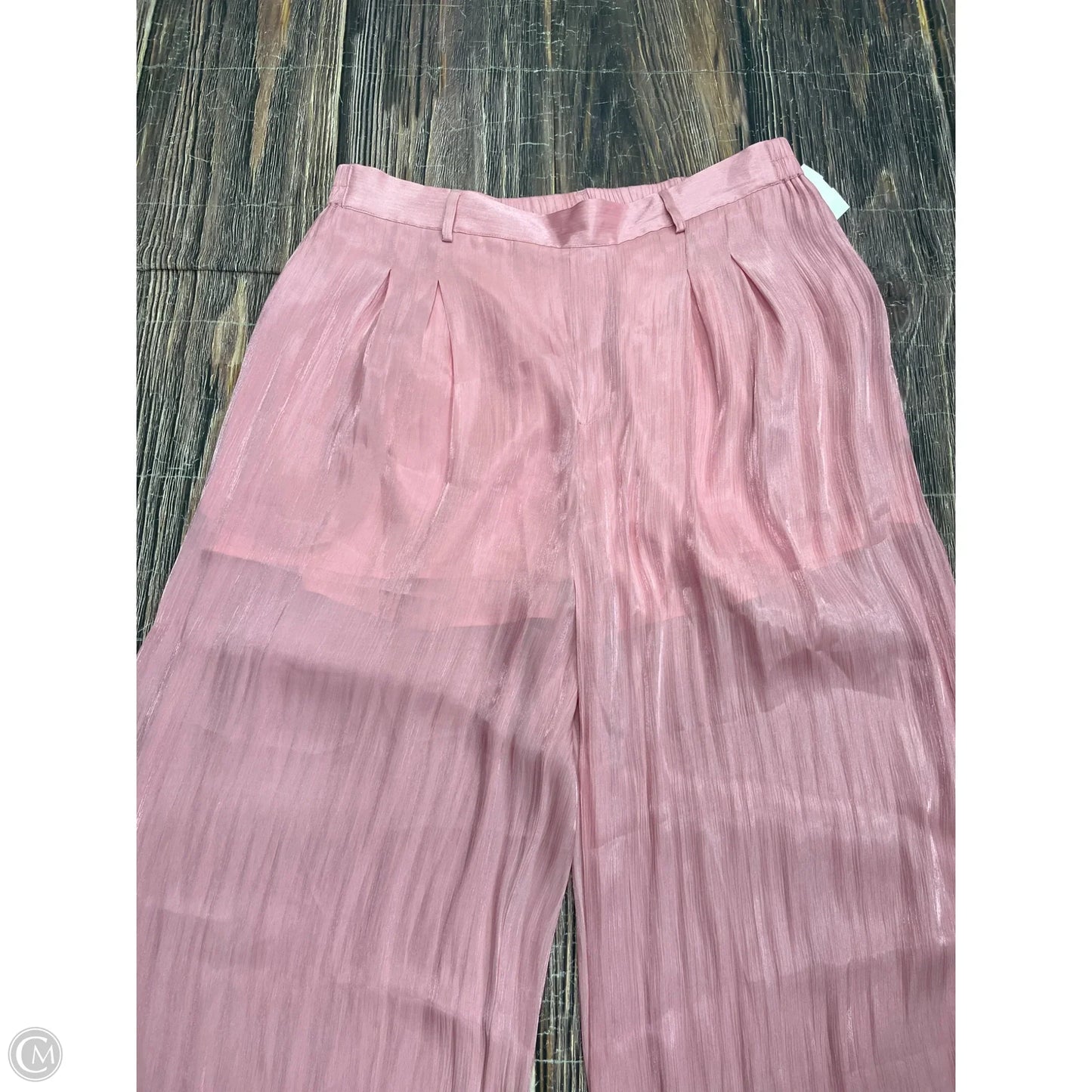 Pants Wide Leg By Halara In Pink, Size: Xl
