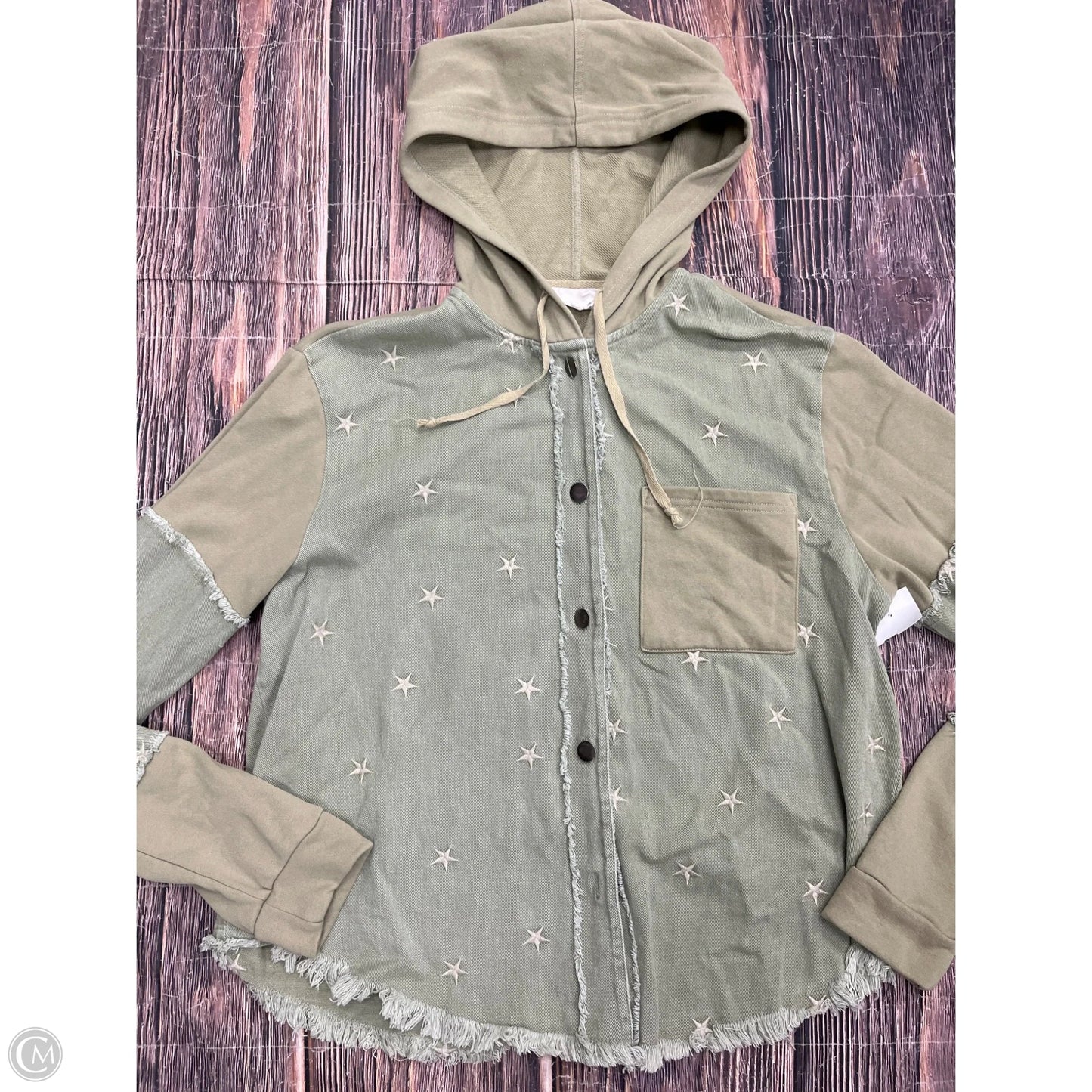 Jacket Other By Heyson In Green, Size: M