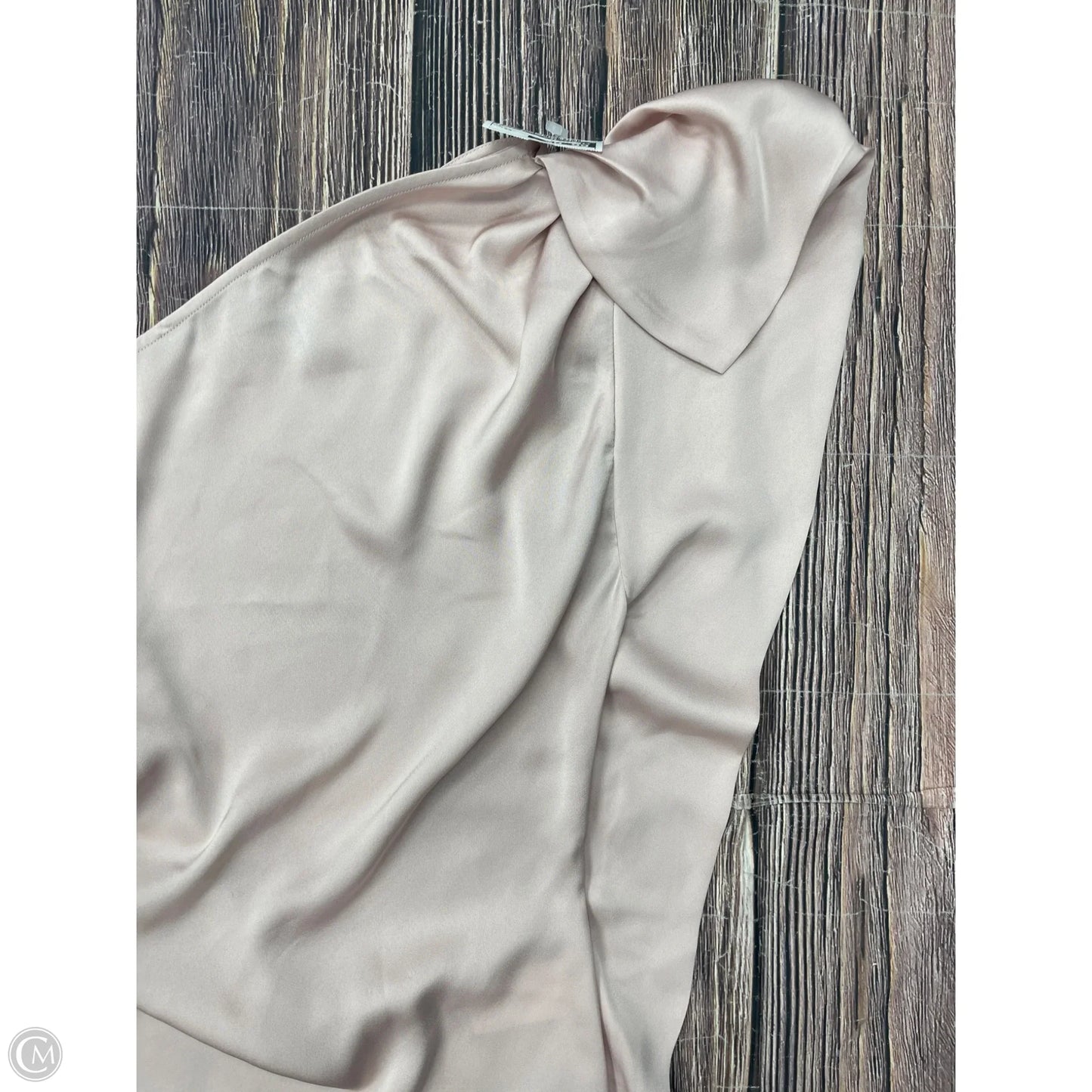Top Short Sleeve By Express In Pink, Size: Xs