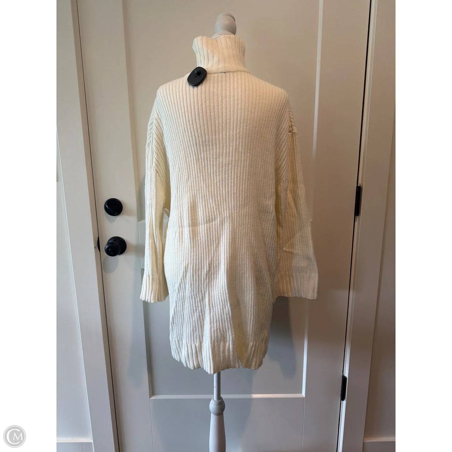 Dress Sweater By Divided In Cream, Size: M