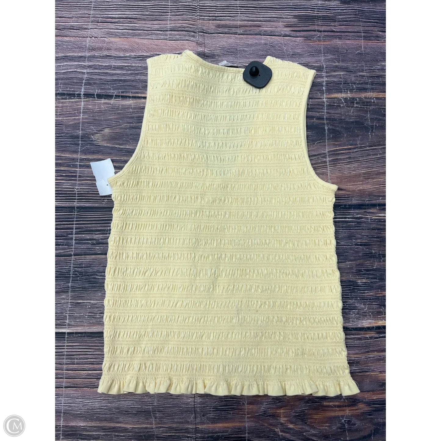 Tank Top By Loft In Yellow, Size: S