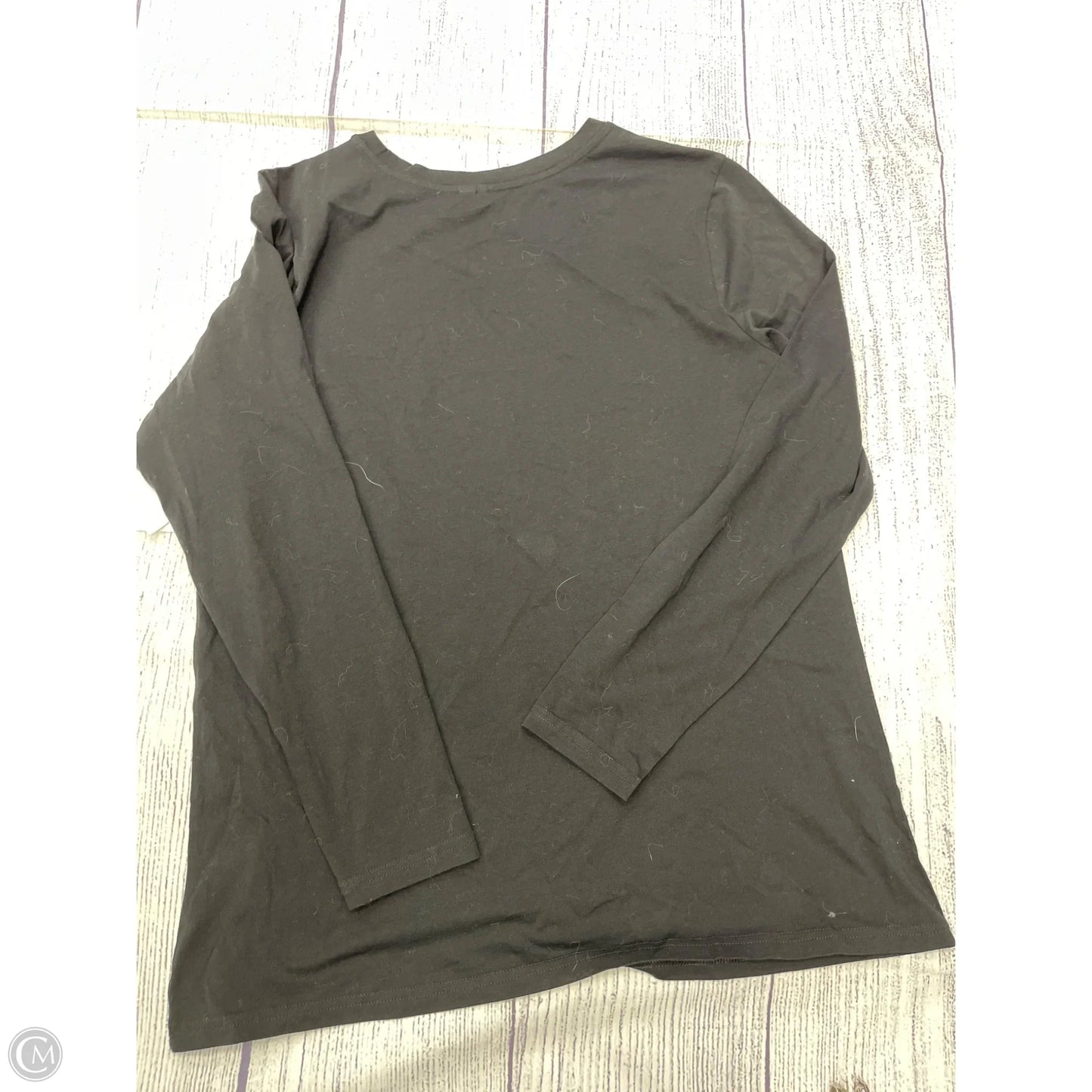 Top Long Sleeve Basic By Nordstrom In Black, Size: 2x