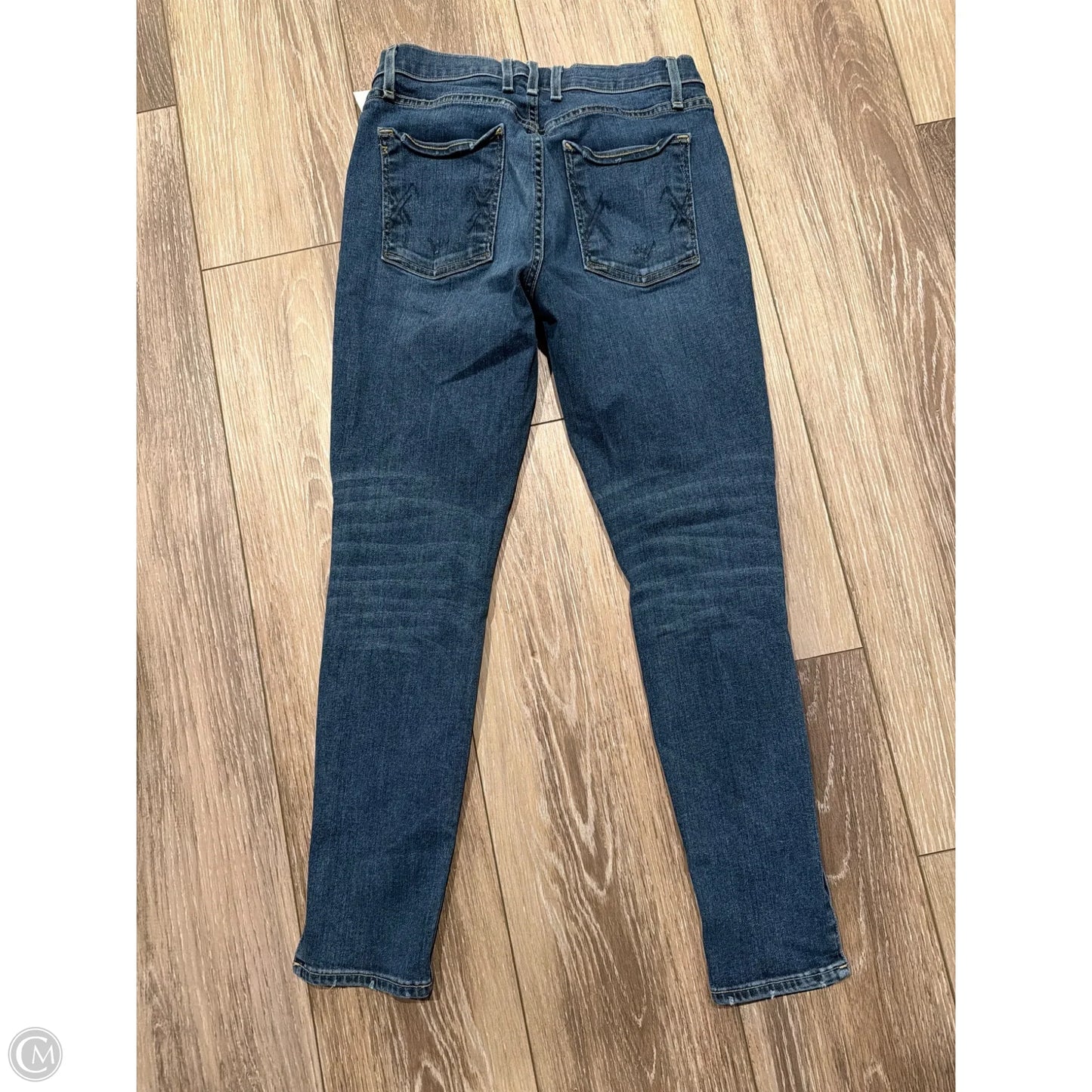 Jeans Skinny By Anthropologie In Blue Denim, Size: 2