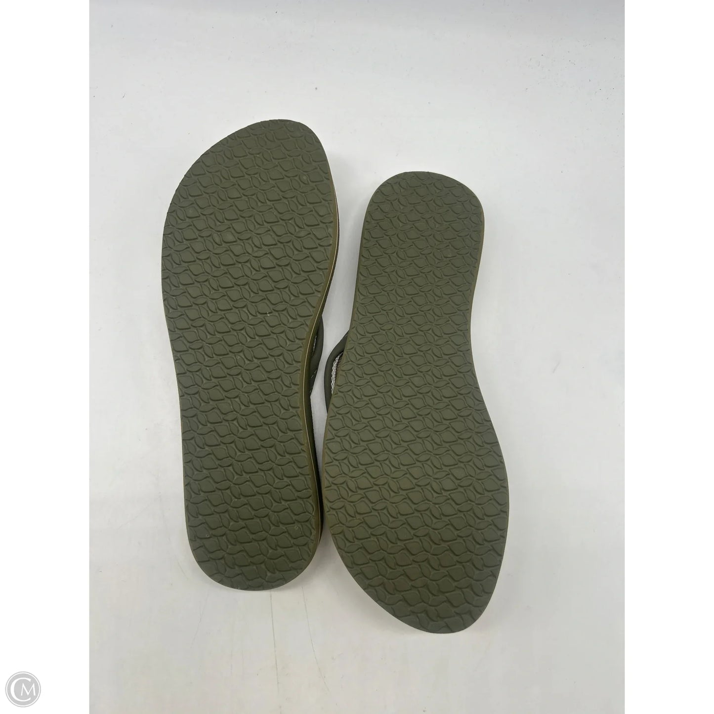 Sandals Flip Flops By Reef In Green, Size: 8
