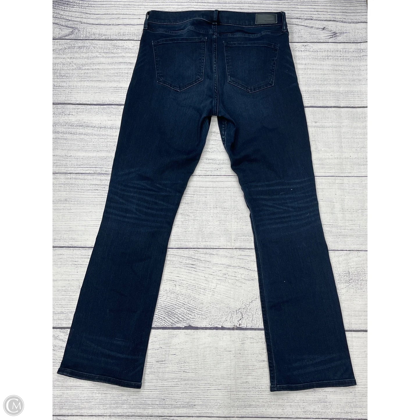 Jeans Boot Cut By Express In Blue Denim, Size: 8p