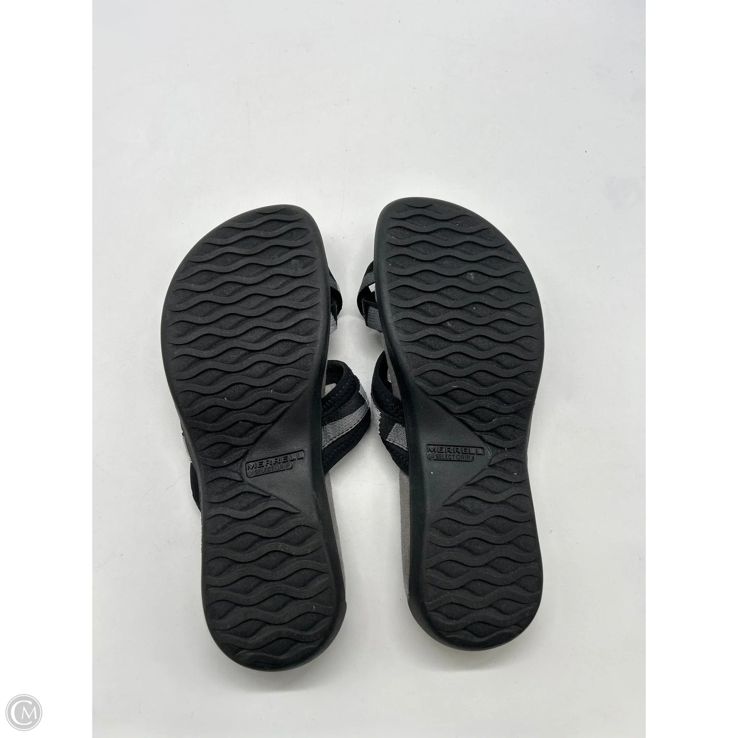Sandals Flats By Merrell In Black, Size: 8