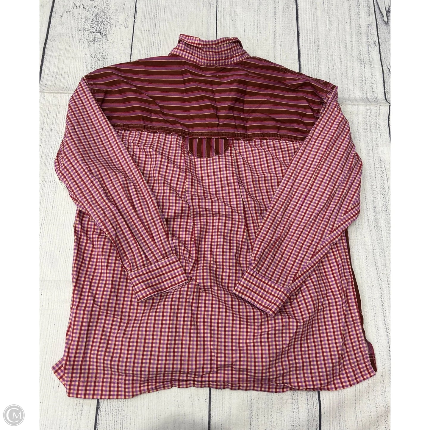 Top Long Sleeve By Free People In Red, Size: S