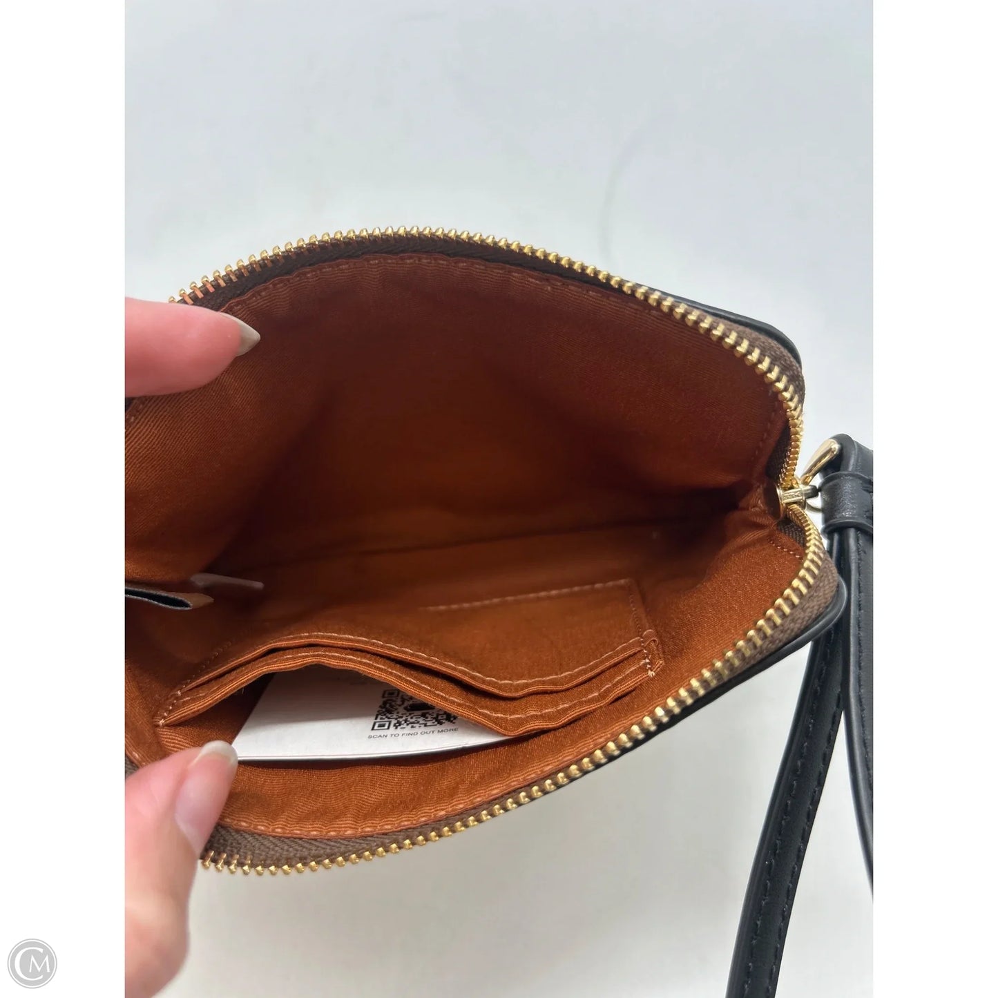 Wristlet Designer By Coach, Size: Medium