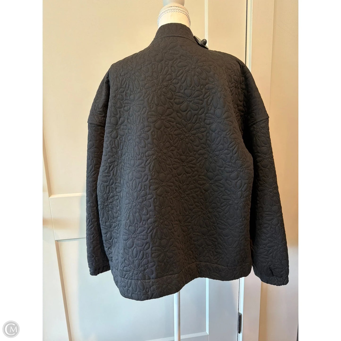 Jacket Puffer & Quilted By Clothes Mentor In Black, Size: M