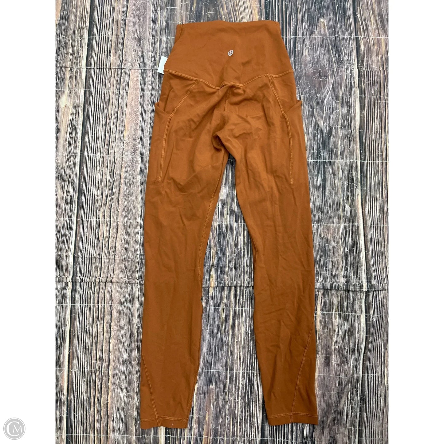Athletic Leggings By Lululemon In Brown, Size: 2