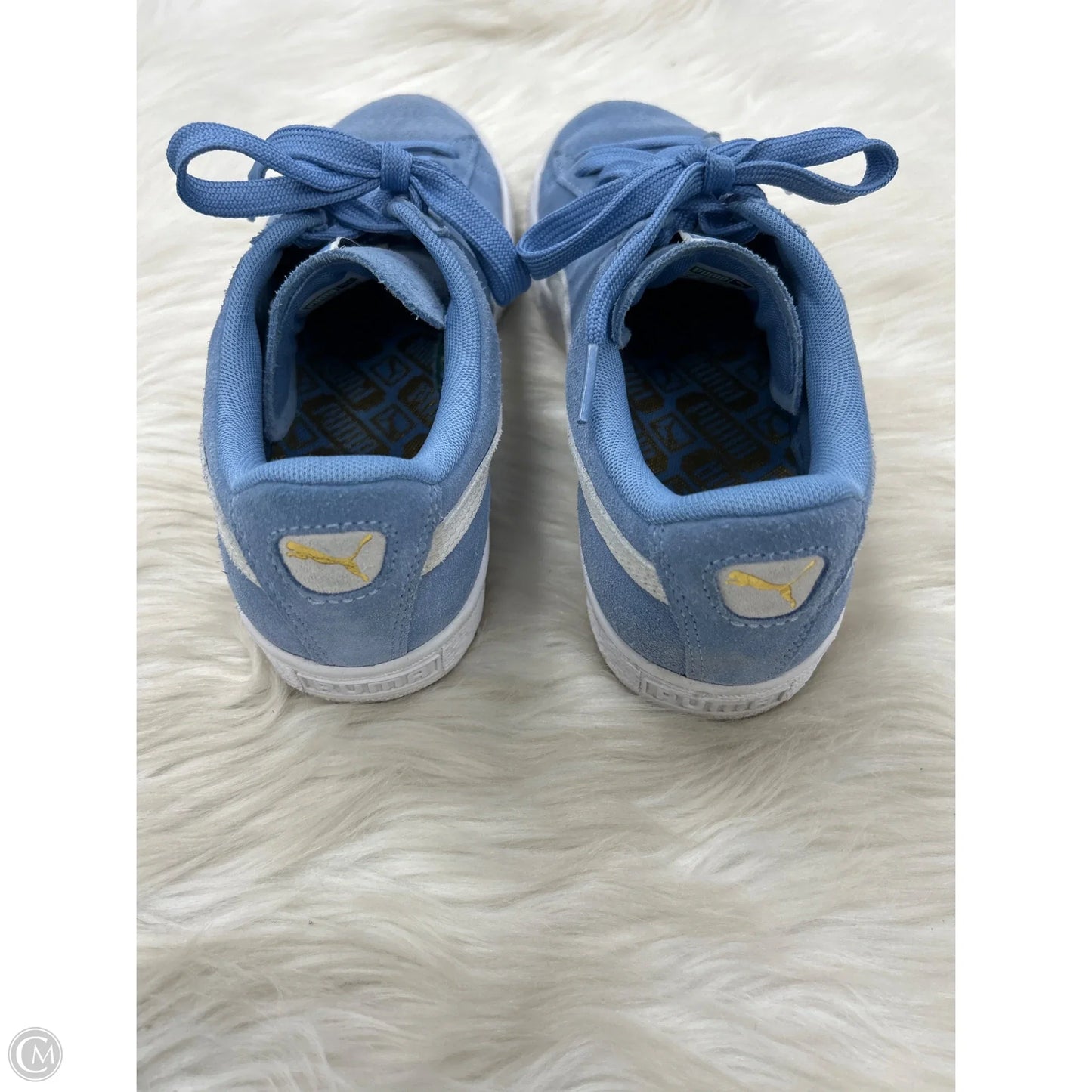 Shoes Sneakers By Puma In Blue, Size: 8.5