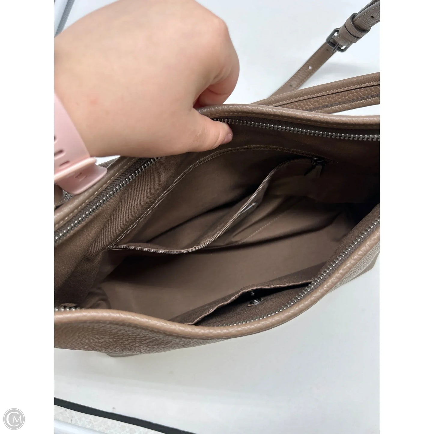 Handbag Designer By Coach, Size: Large