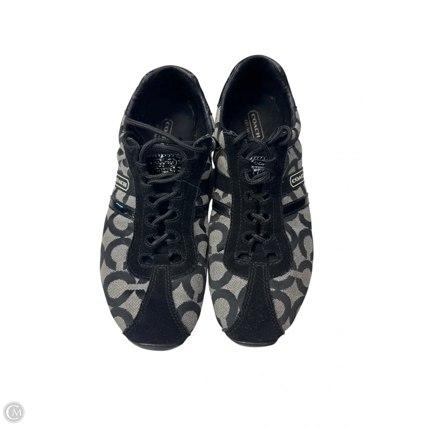 Shoes Designer By Coach In Black, Size: 9