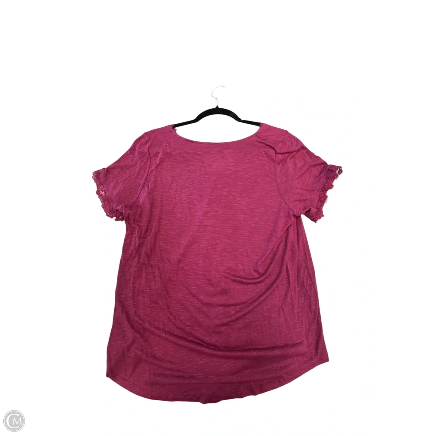 Top Short Sleeve By Torrid In Pink, Size: M