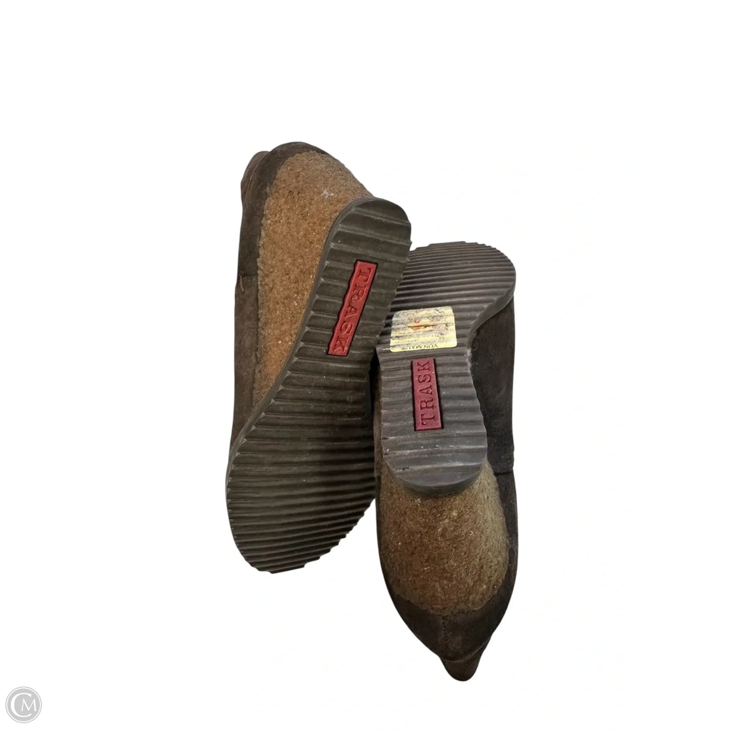 Boots Leather By Clothes Mentor In Brown, Size: 8.5