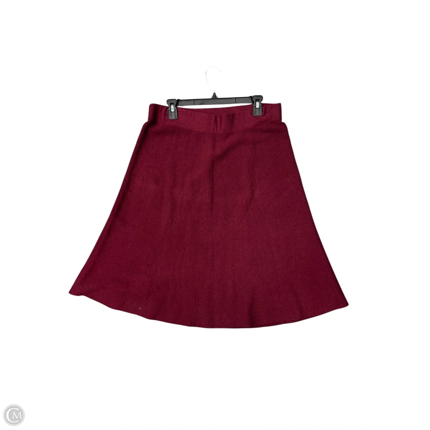 Skirt Maxi By Liz Claiborne In Maroon, Size: L