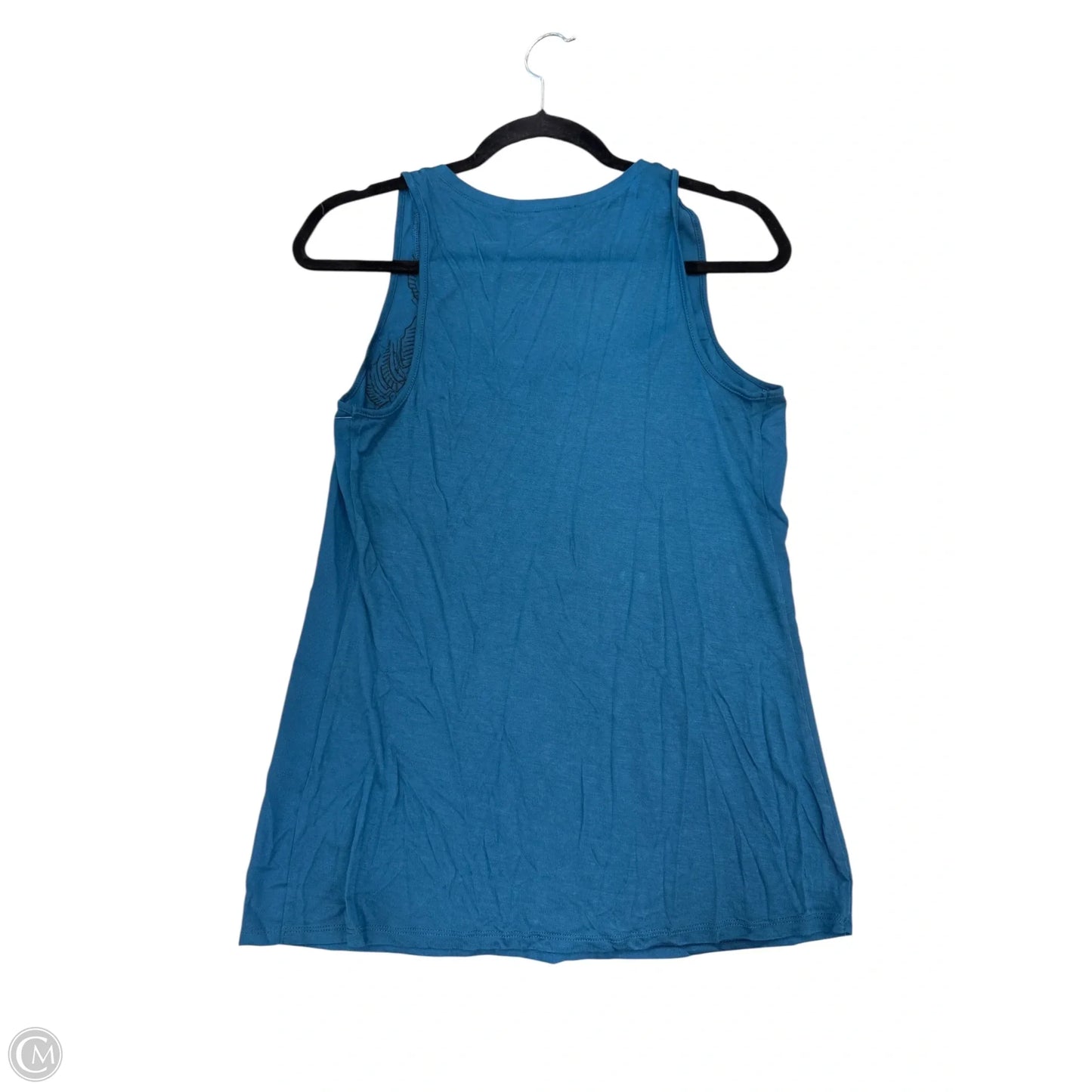 Blouse Sleeveless By Express In Teal, Size: S