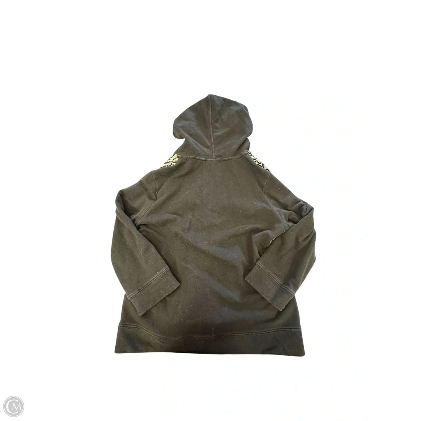 Sweatshirt Hoodie By Zenergy By Chicos In Paisley Print, Size: S