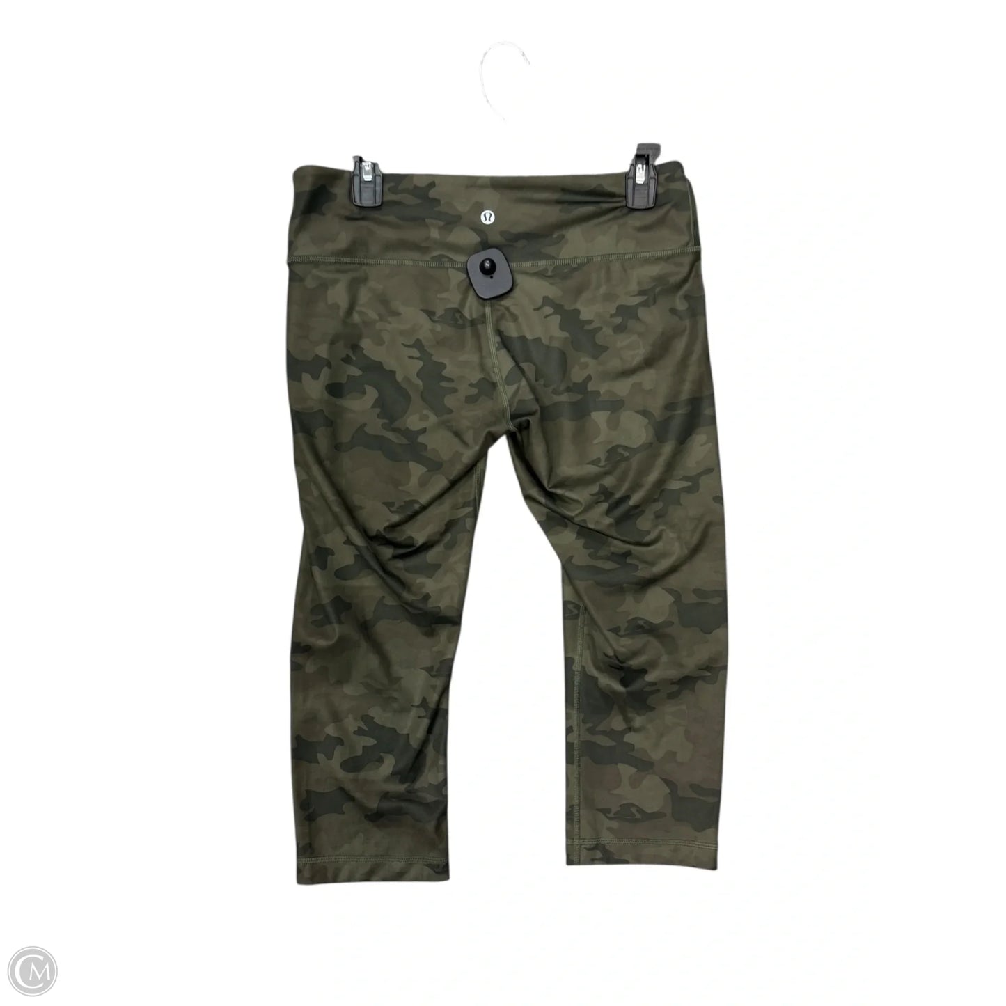 Athletic Capris By Lululemon In Camouflage Print, Size: 6