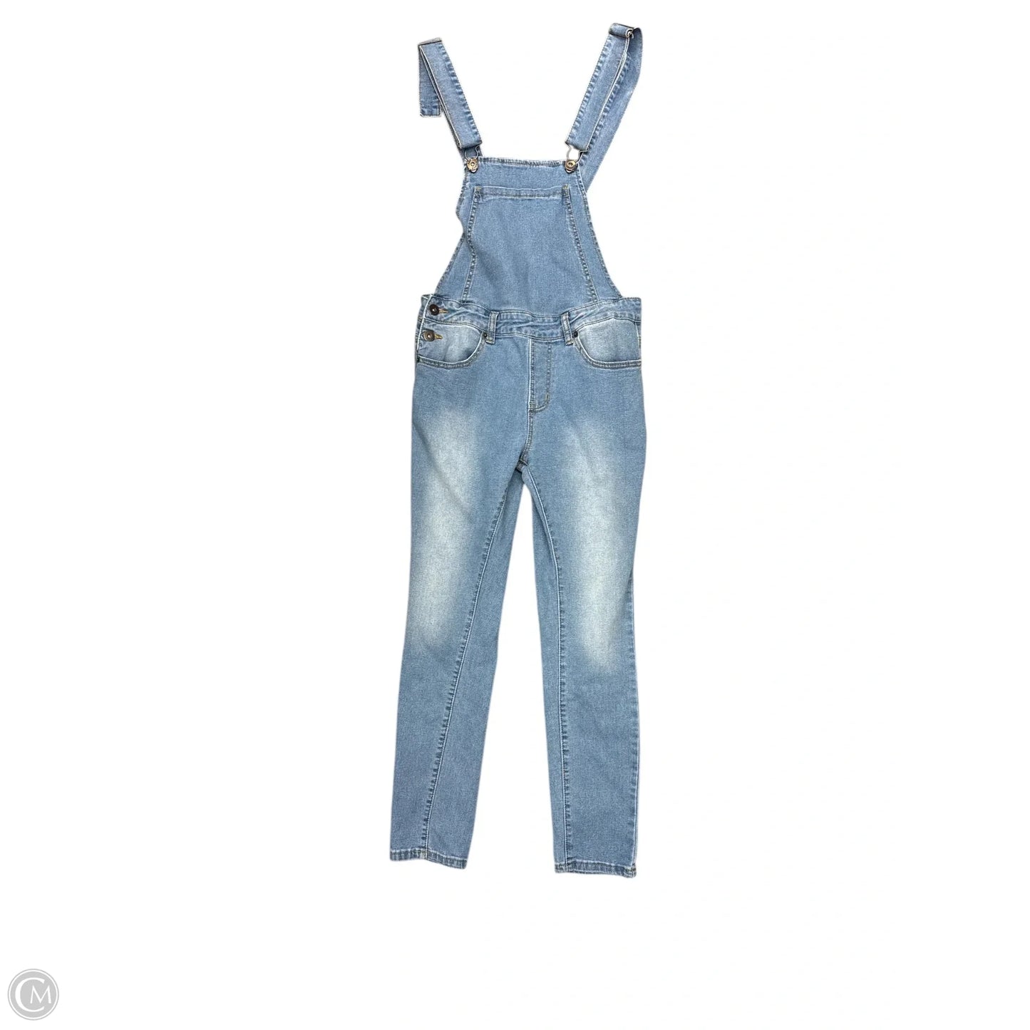 Overalls By Clothes Mentor In Blue Denim, Size: 6