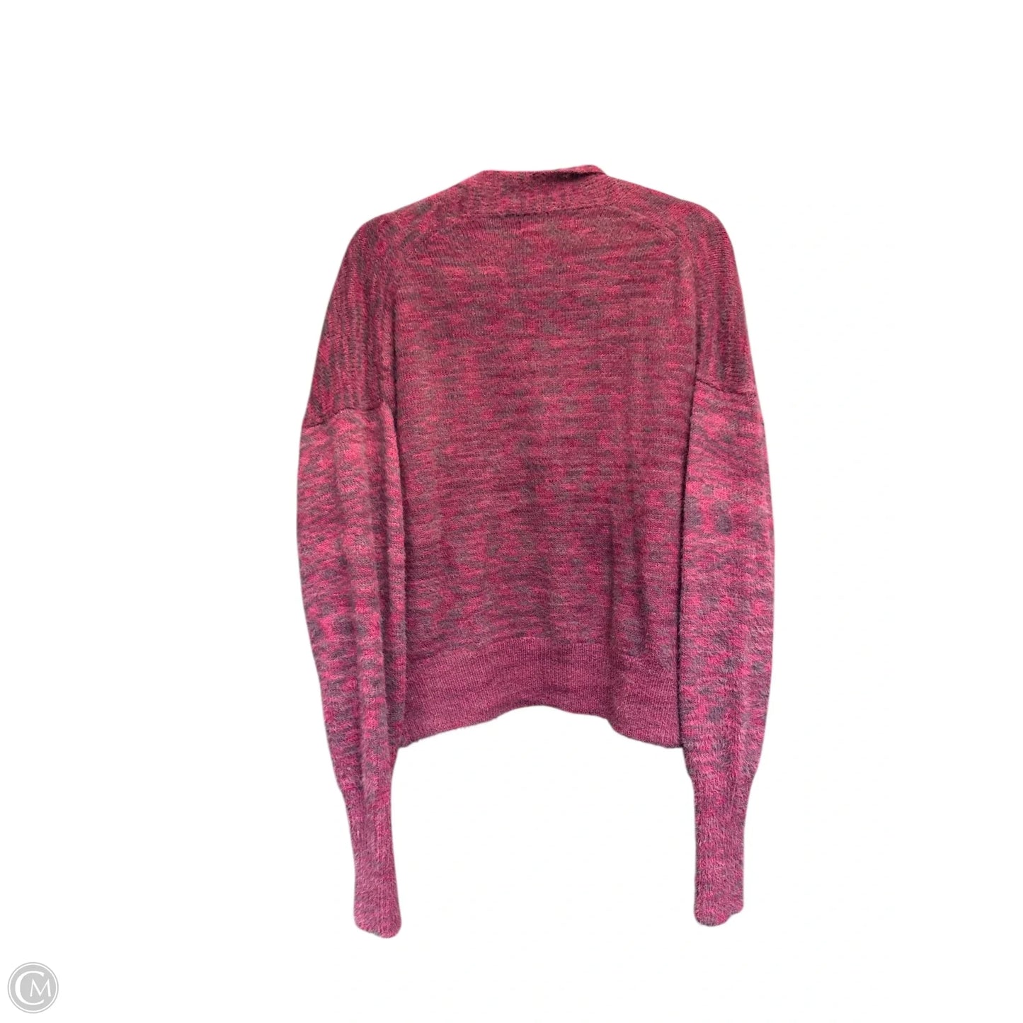 Sweater Cardigan By Urban Outfitters In Pink, Size: S