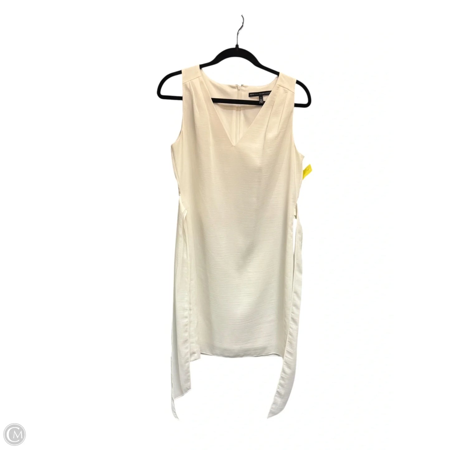 Dress Party Midi By White House Black Market In White, Size: 4